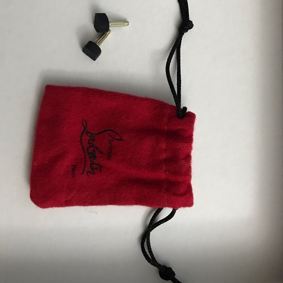 Christian Louboutin Black Lavalliere Bow Pumps - Picture 4 of 8